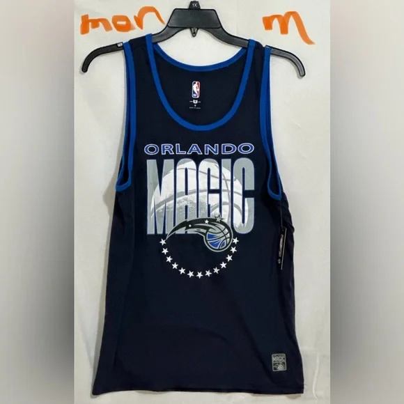 MENS BLUE & WHITE ORLANDO MAGIC BASKETBALL 🏀 TANK TOP