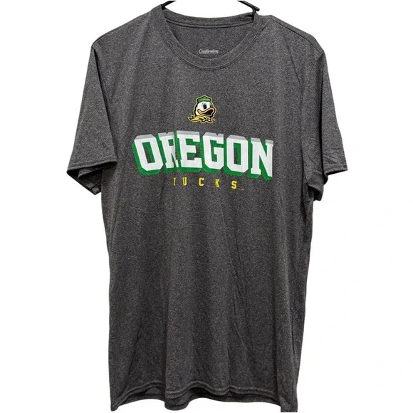 Oregon Ducks‎ Graphic Tee Gray Medium