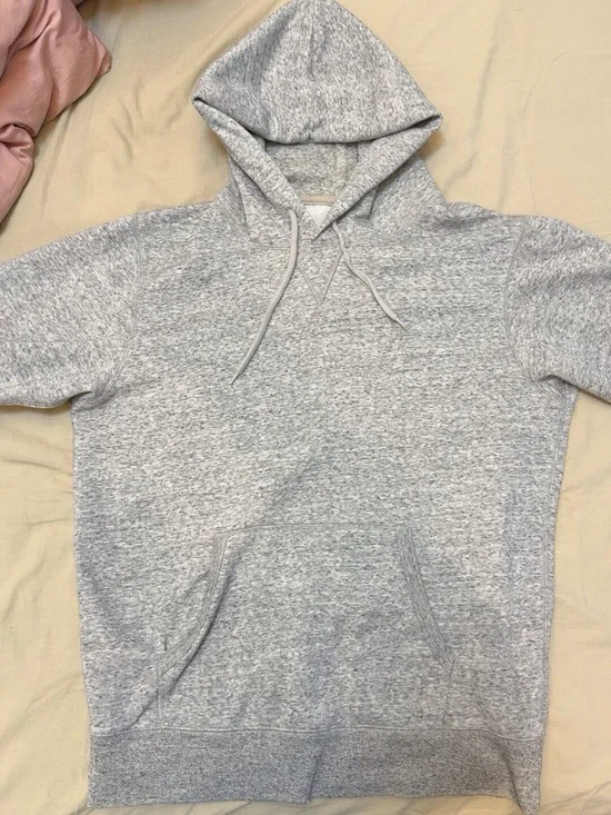 Muji Light Heather Gray Men's Hoodie