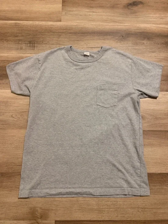 3sixteen Heavyweight T-Shirt Men’s M/L Heather Grey Made in USA 100% Cotton