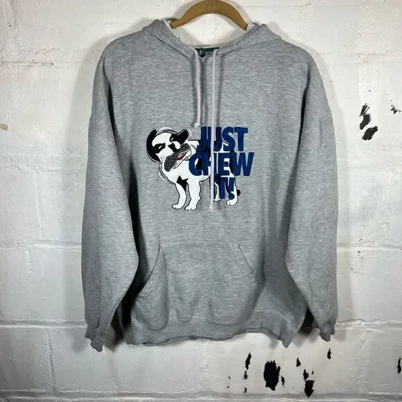 Vintage Just Chew It Big Dogs Hoodie