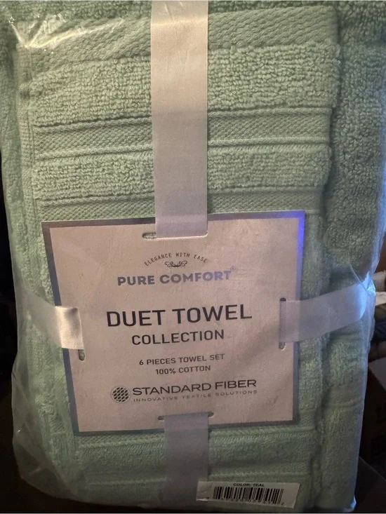 Duet Towel Collection - Mint Green