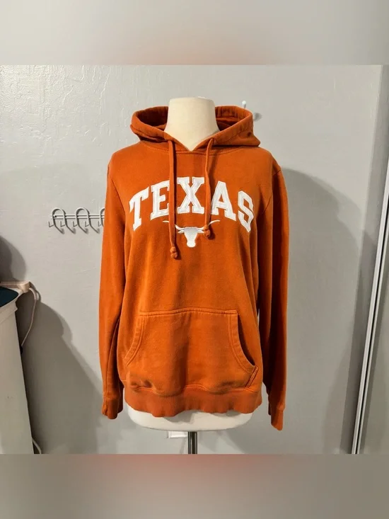 Texas Longhorns Orange Pullover Hoodie