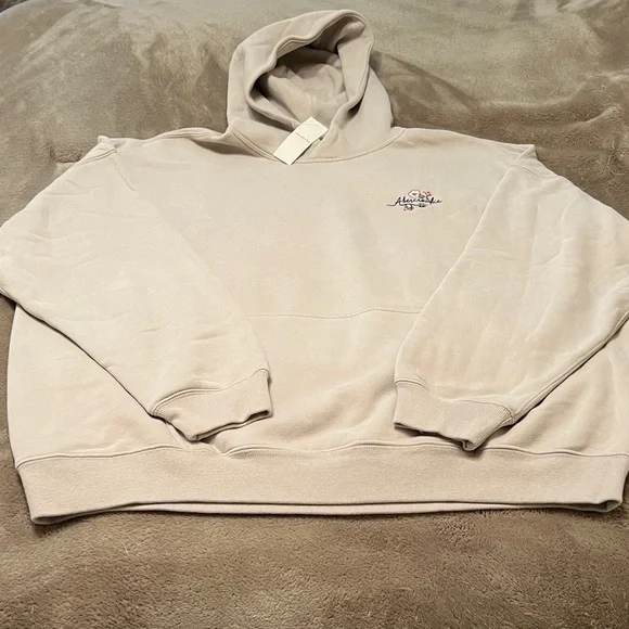 New Mens XXL ABERCROMBIE AND FITCH Oversized hoodie.