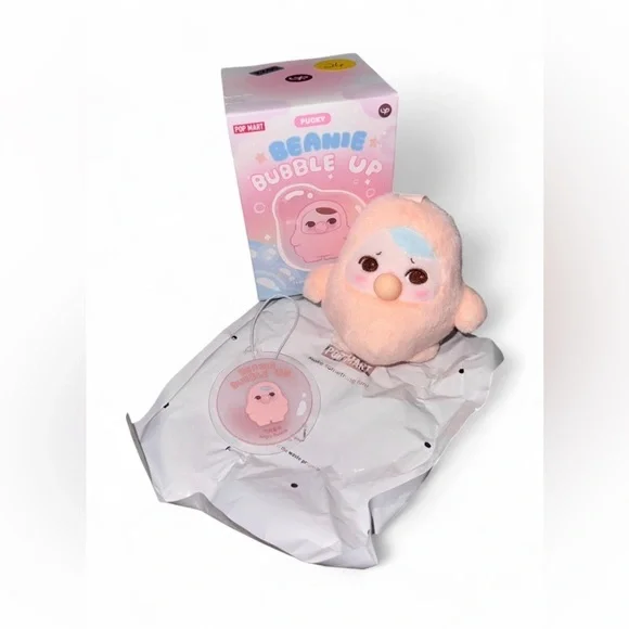 💗 POP MART PUCKY – Beanie Bubble Up Series (Angry Bubble) 💗 Authentic POP MART