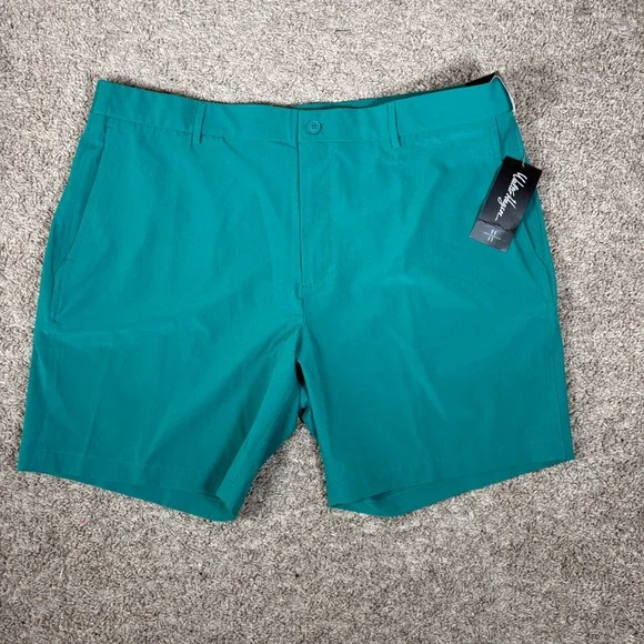 Walter Hagen‎ Mens Golf Shorts Performance 11 Lightweight Size 42 Green NWT