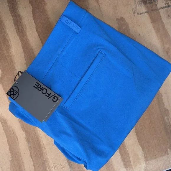 G Fore Performance Fabric 4-Way Stretch Maverick Hybrid Shorts 38 Racer Blue New