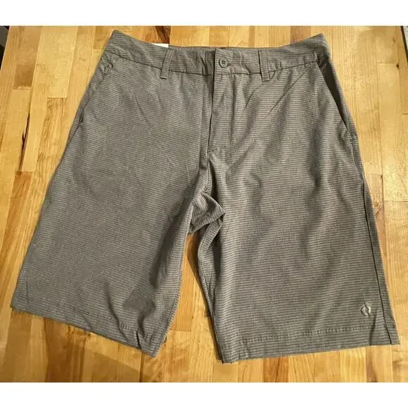Hang Ten Shorts Hybrid Beach‎ Casual Drawstring Mens 34 New