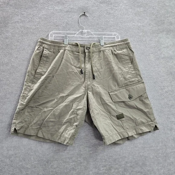G-Star Raw Men Shorts‎ 36 Green Cargo SPORT TRAINER SHORT Logo READ