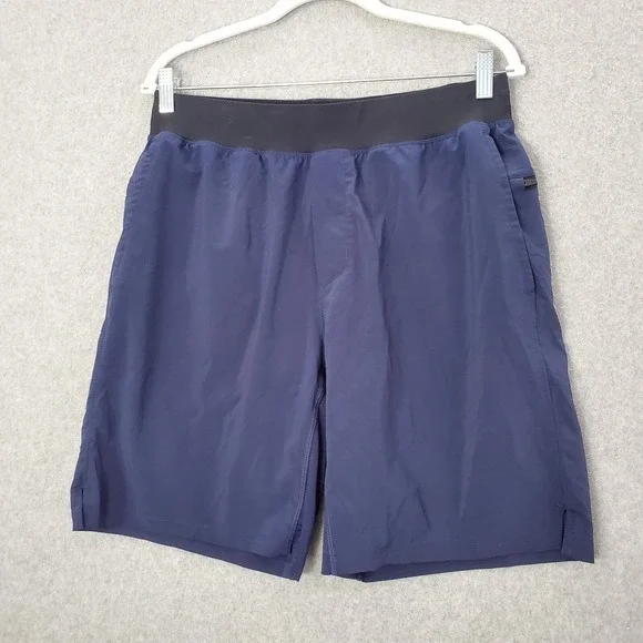 Fabletics Men Activewear Shorts‎ Large Blue The Franchise Short