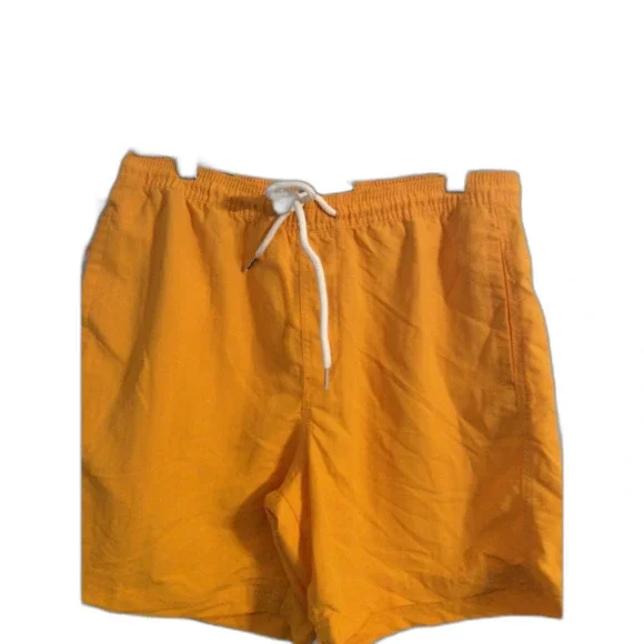 New NWT Tillys RSQ Medium Nylon Shorts Men Gold