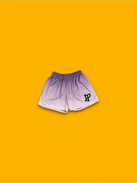 Inaka Power Mesh Gym Shorts Purple Patch Mens XL