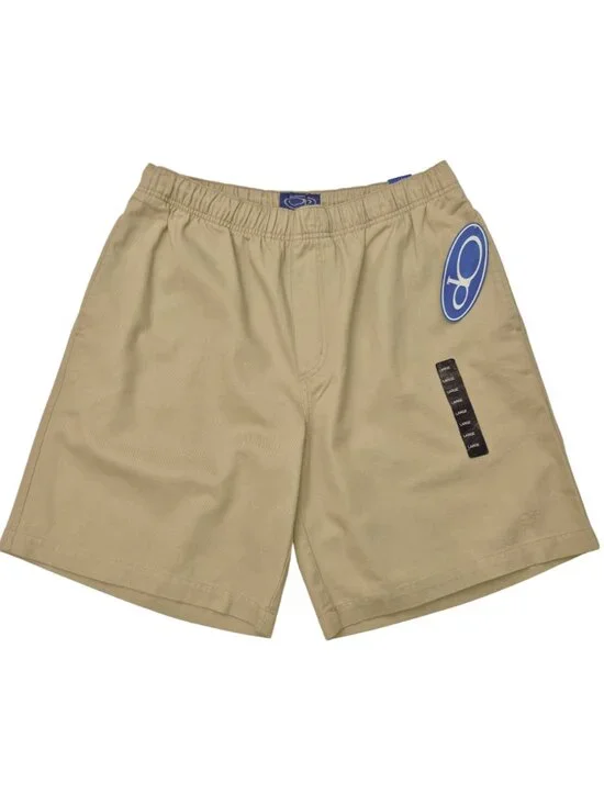 Ocean Pacific OP Shorts Mens L Khaki Drawstring Elastic Waist 9