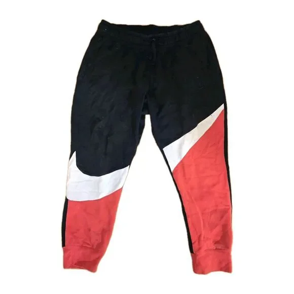 Nike Jogging Vintage Large Logo Print Drawstring Sports Trousers XXL