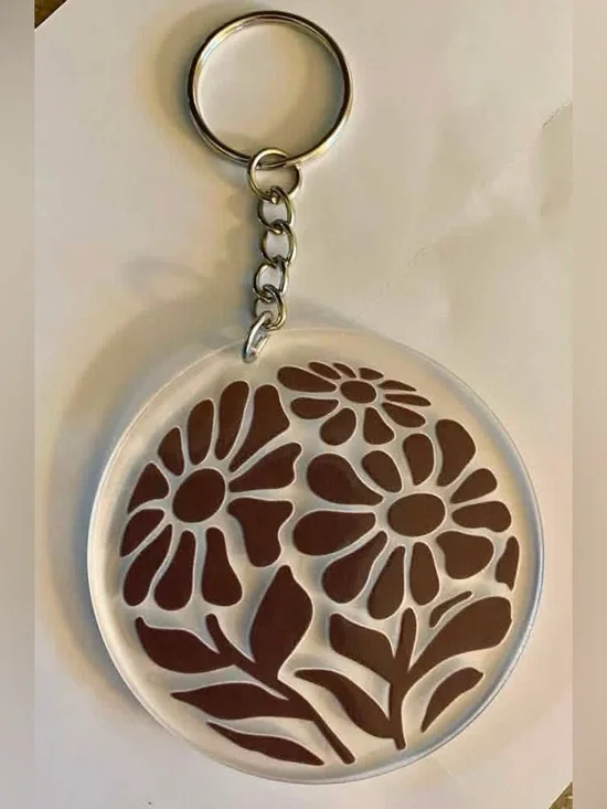 Floral Keychain