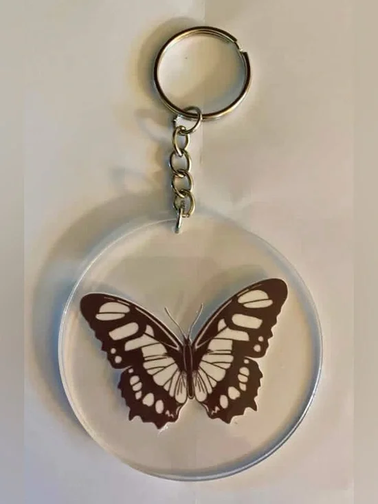 Butterfly Keychain