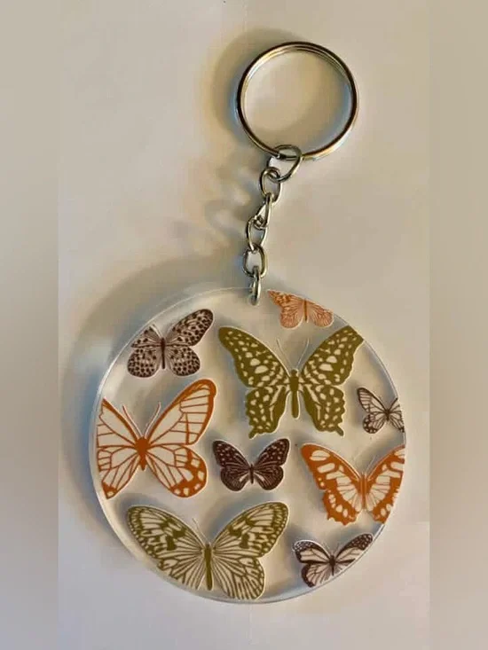 Butterfly Keychain