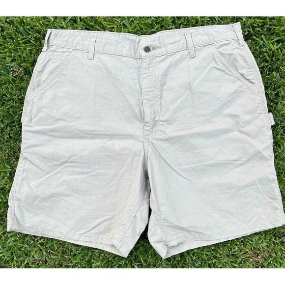 Carhartt‎ Khaki Shorts Original Fit Carpenter Men's Size 40