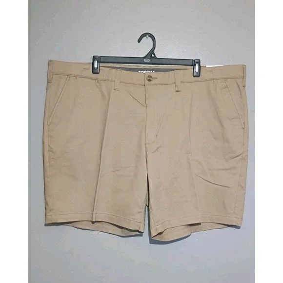 Sonoma Flat-Front Men's Short Size 52 9in‎ Inseam