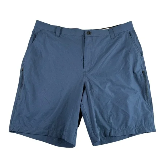 Orvis Tech Shorts Mens Size 40 Blue Stretch Lightweight Durable Workwear Outdoor