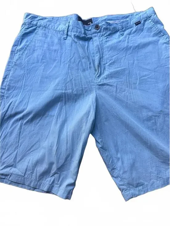 Hurley Light Blue Chino Shorts Men's 36 Casual