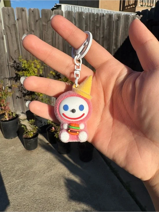 Jack in the Box Jibbi Keychain - Spicy Red