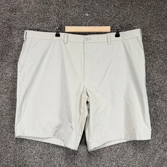 Vineyard Vines OTG Shorts Mens 46B/10 Beige Golf Performance On The Go Chino