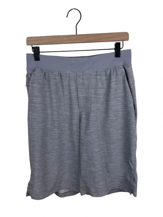 Lululemon T.H.E Shorts Men's Medium Gray Linerless M7AATS Running Performance