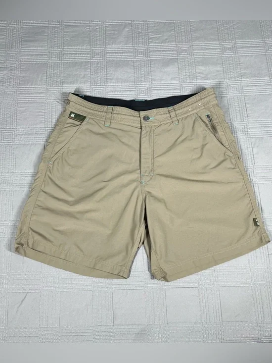 Howler Bros Shorts Ripstop Mens Size 34 Nylon Hiking Outdoor Climbing Zip Pocket
