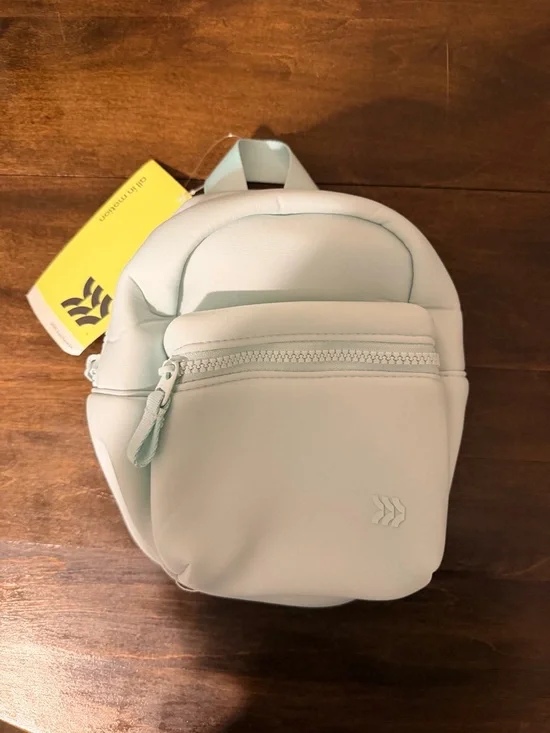 all in motion Mint Green Mini Backpack Crossbody