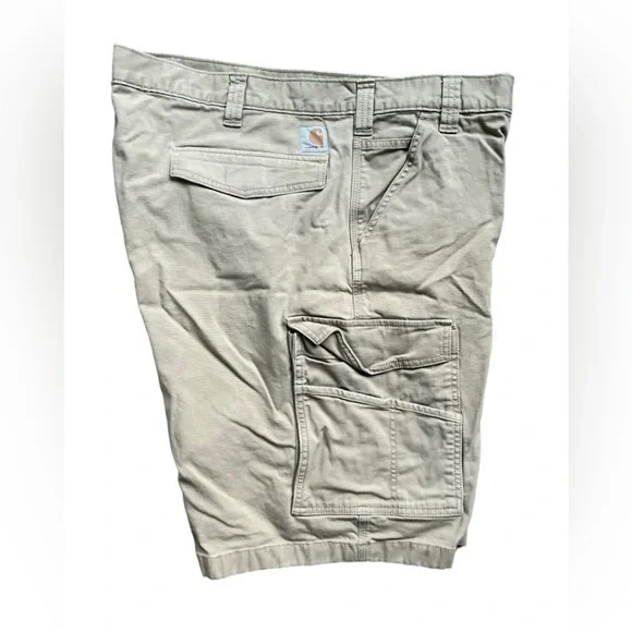 Carhartt Relaxed Fit Carpenter Cargo Shorts Men’s Size 46 Khaki Tan Brown.
