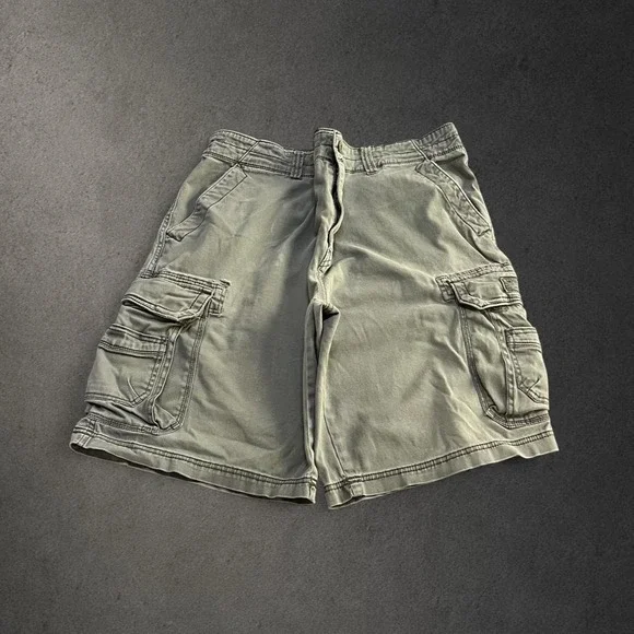 Y2K 2000s Grunge Indie Skater Workwear Streetwear Hip Hop Baggy Cargo Shorts