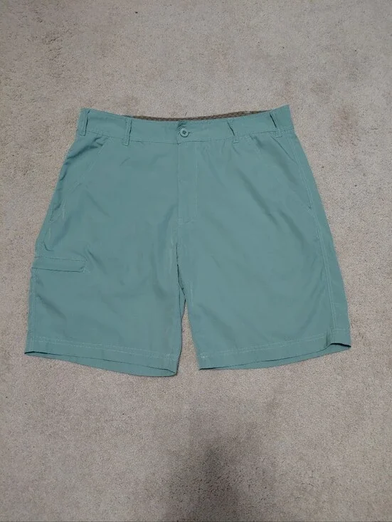 Men's Athletic Shorts in Seafoam Green — Lightweight Performance