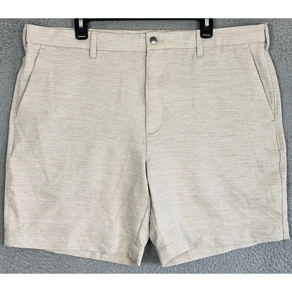 Callaway Shorts Mens 40 Beige Heathered Performance Golf Chinos Stretch Golfing