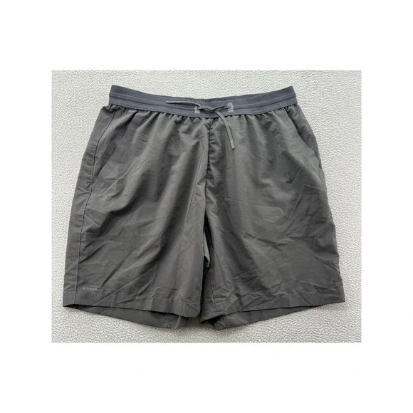 Kiprun Shorts Mens XL Black Running Shorts Athletic Training Gym Pockets 7