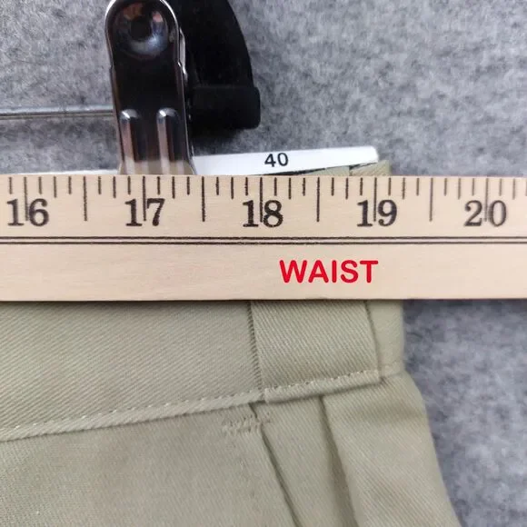 NWT Dickies Loose Fit Twill Work Shorts Men's 40 Khaki 15