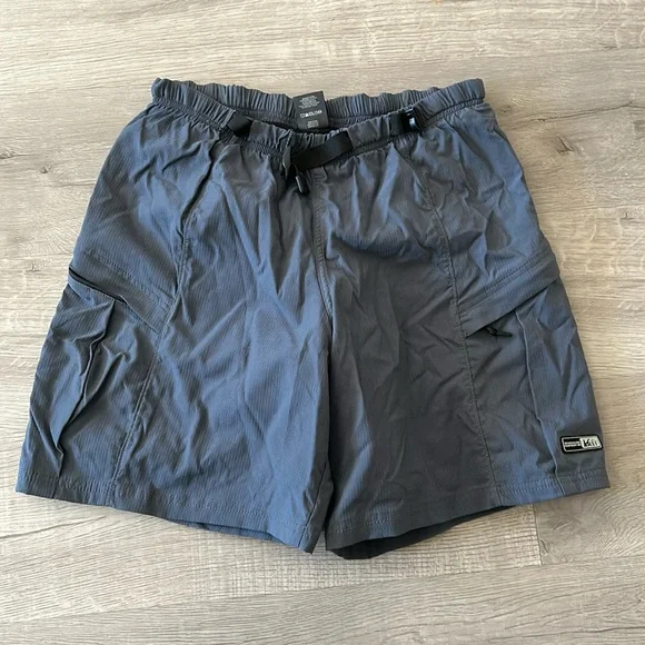 REI Cargo Cycling Shorts Men Nylon Lined Padded Stretch 7