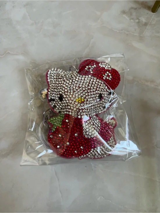 Keychain - Red & White