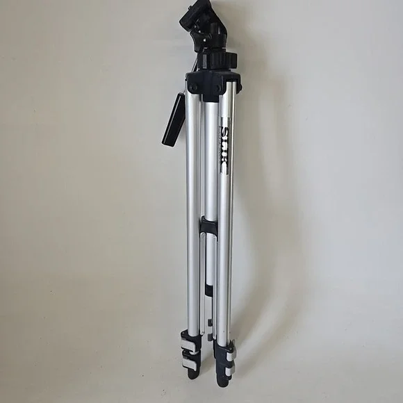 SLIK Insta-Lok 800G-FL Travel Lightweight Compact Camera Tripod Aluminum Vintage