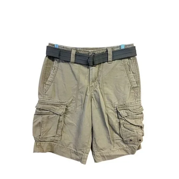 Aeropostale Belted Cargo Shorts Sz 27 NWOT