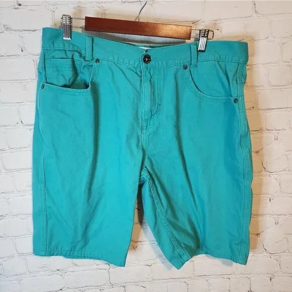 Men's R. sole flat front shorts, size 36