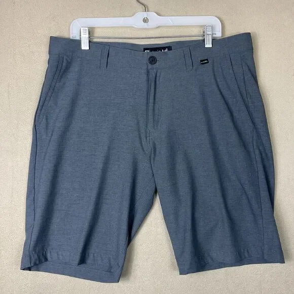 Travis Mathew Shorts Mens 36 Gray Golf Golfing Rugby‎ Preppy Short Adultf