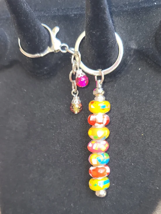 Colorful Dangle Keychain