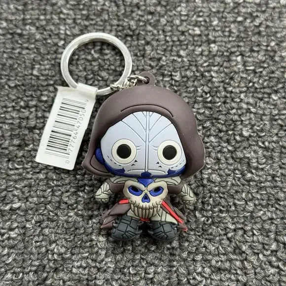 Ready Player One I-Rok Keychain Keyring Monogram Vinyl Rubber 3