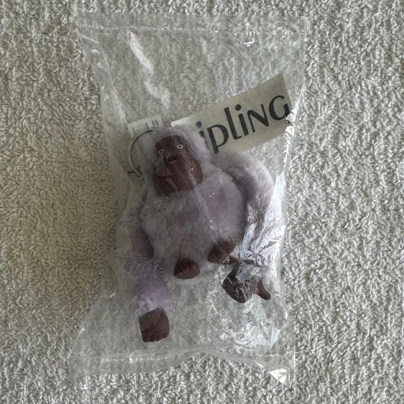 Kipling Plush Monkey Keychain Bag Charm