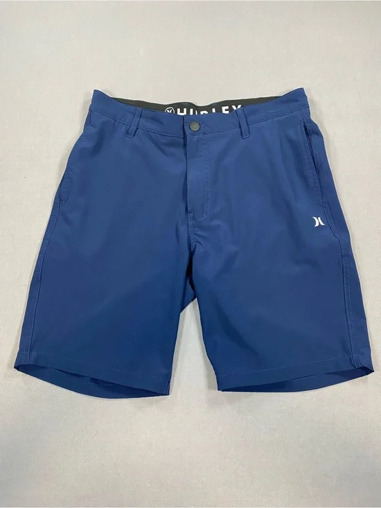 Hurley Men's Navy Blue Hybrid Shorts