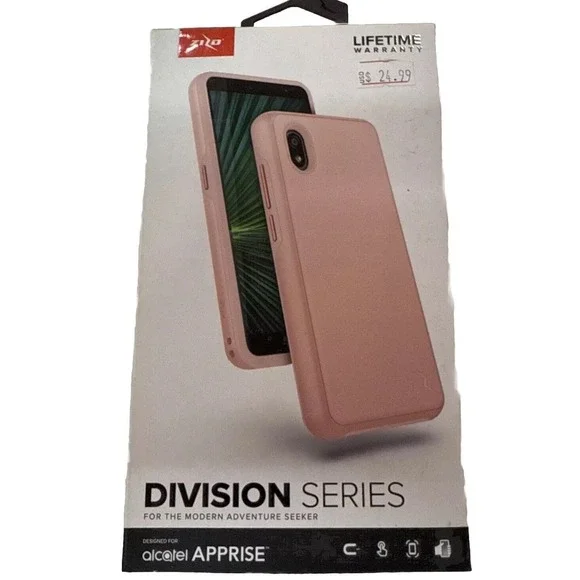 Zizo Rose‎ Gold Alcatel Apprise Division Series Phone Case