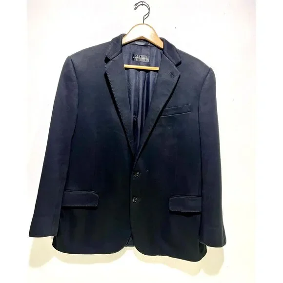 Ralph lauren knit blazer stretchy super casual black label sport businessman 42