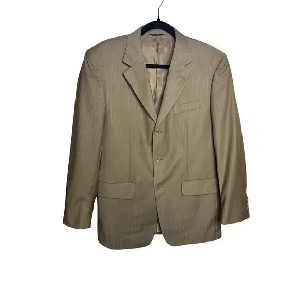 Caravelli Superior‎ 150 Sport Coat 3 Button Blazer Sport Coat Jacket 38S Men's
