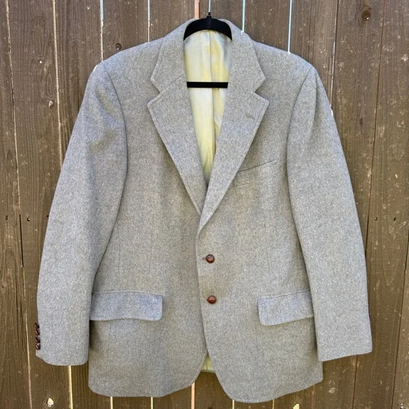 Vintage Chaps by Ralph Lauren Camel Hair Blazer – Union Made in USA | Men's M